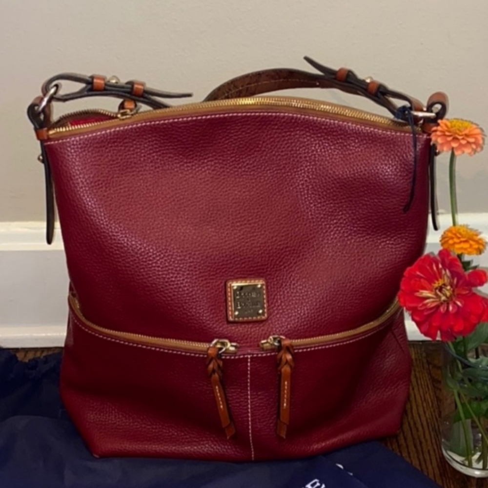Red Dooney & Bourke Big Shoulder Bag